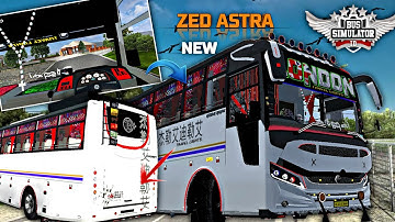 New ZED ASTRA BUS Mod RELEASED For BUS SIMULATOR INDONESIA ||DOWNLOAD MOD || New Bus Mod |#bussidmod