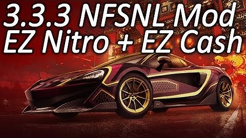 NFS No Limits 3.3.3 - EZ Nitro + EZ Cash - Mod APK + Demonstration