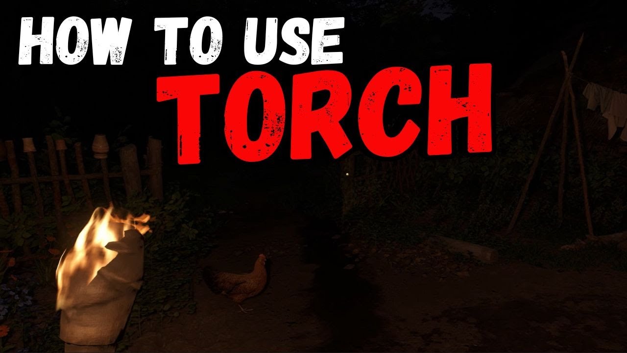 Kingdom Come Deliverance 2: How to Use Torch - YouTube