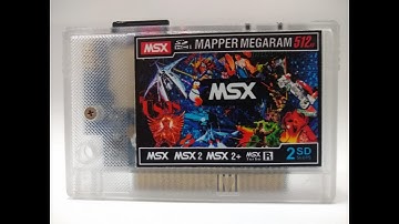 NEW MSX SD Mapper Megaram 512Kb for MSX 1 2 2+ Turbo R Computer Sony Panasonic Konami