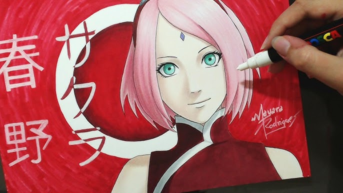 Speed Drawing Sasuke, Naruto and Sakura Team 7 by ColoringManga13