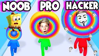 Noob Vs Pro Vs Hacker In Layer Man Prezley