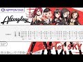 【Guitar TAB】〚Afterglow〛Scarlet Sky / Bang Dream! - バンドリ  ギター tab譜