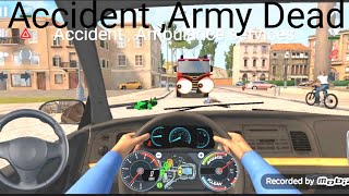 Car Accident Army Dead, Car Simulator For Kids Children Cartoon Car Video For Child ToyFactory. screenshot 4