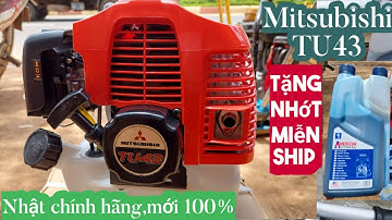 Cắt cỏ Mitsubishi TU43/ piston 40mm/Chế Walbro Nhật bản,giá tốt .Zalo 0914149955