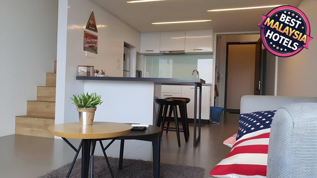 Sanitize Modern Loft Suite - linked to Bangsar LRT | Kuala Lumpur, Malaysia | Hotel Review 🌟