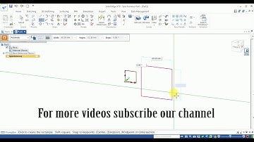 Solid Edge tutorials for Beginners- Round Feature