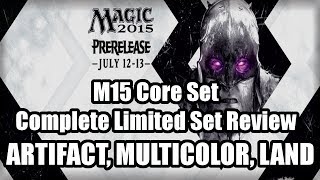 M15 Limited Set Review: Artifact, Multicolor, and Land Cards