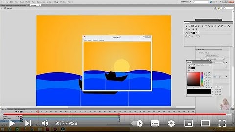 TUTORIAL MEMBUAT GELOMBANG AIR LAUT DENGAN ADOBE FLASH CS5