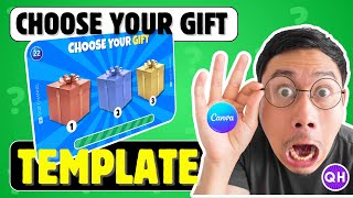 Canva Choose Your Gift Quiz Template