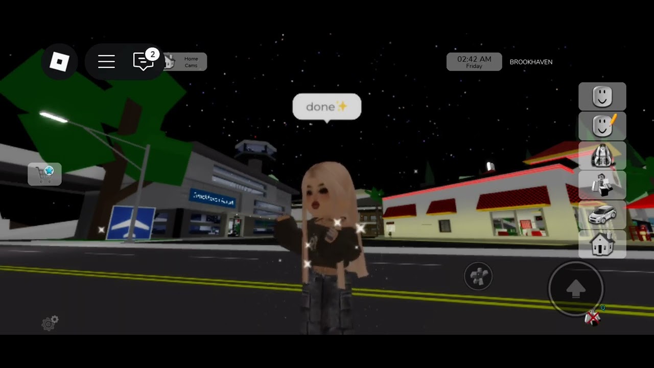 Playing brookhaven with GreenFoxy💚 