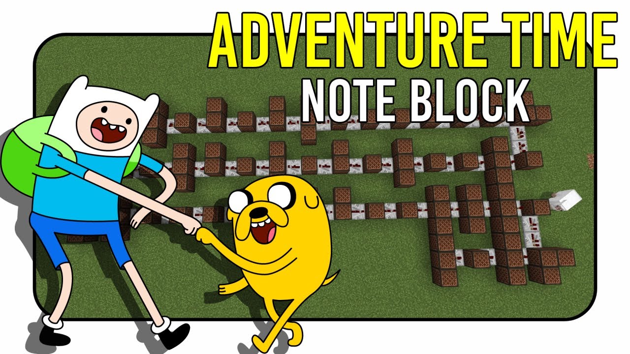 Adventure Time Main Theme [Minecraft Note Block] - YouTube