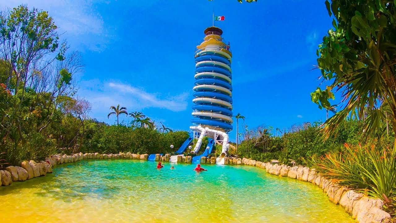 XELHA (The Best Water Park) GoProHero7 Parque Increible 2019 YouTube
