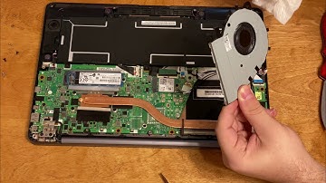 How to replace a laptop cooling fan - Asus Zenbook - 4K