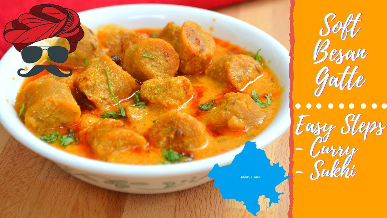 Soft Besan Gatte Ki Sabzi Recipe | बेसन गट्टे की सब्जी । Besan Gatta Curry Recipe | Gatte ki Sabji | Special Menu