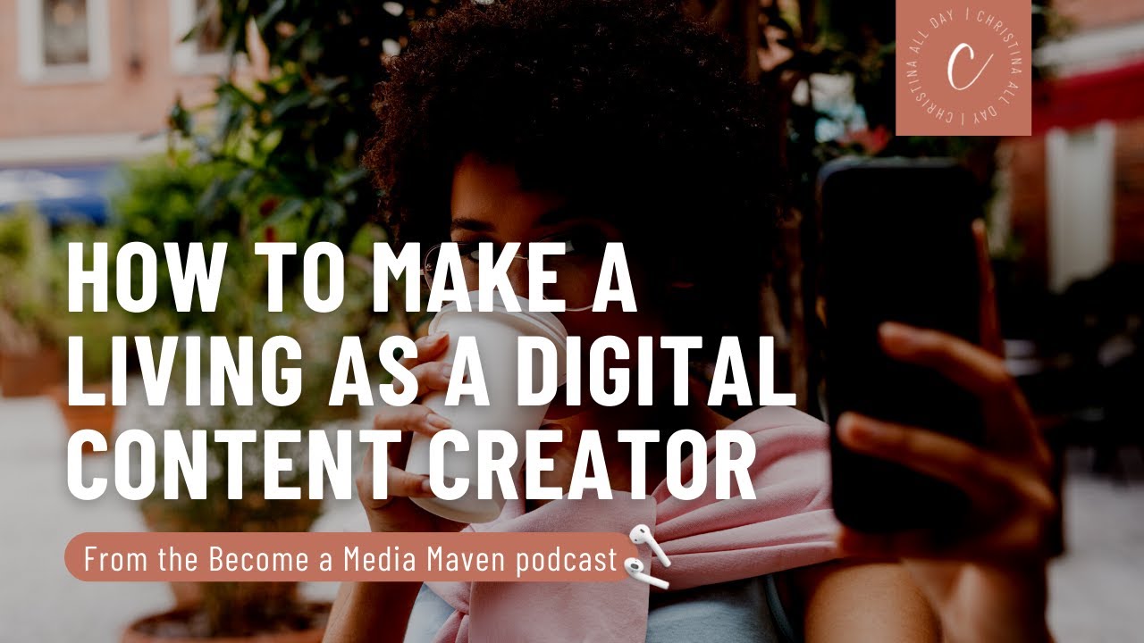How to Make a Living as a Digital Content Creator - YouTube
