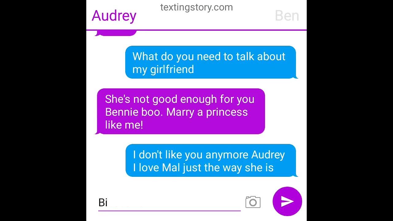 Mal and Ben texting stories YouTube