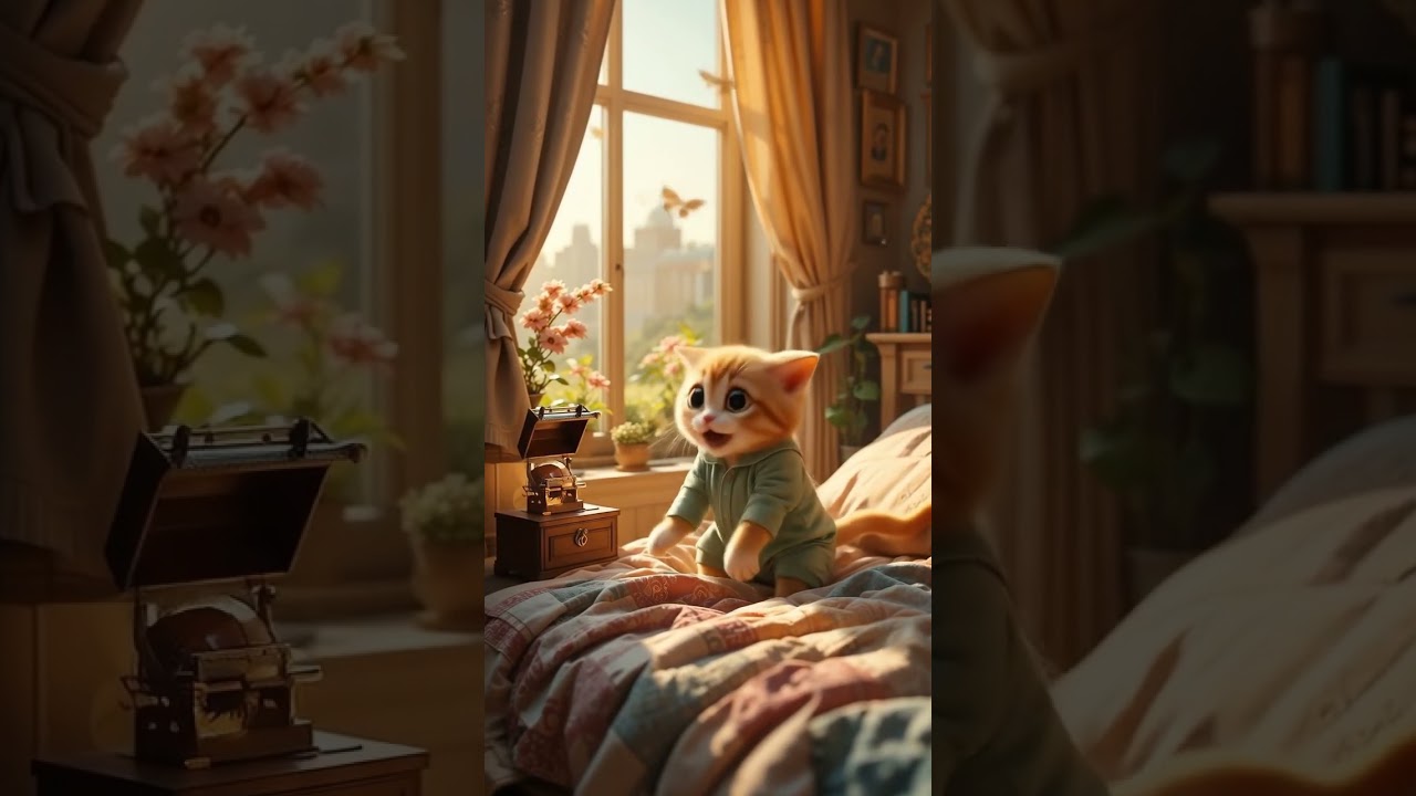 Pagi Hangat Si Kucing Imut 🐾✨ #cat #imut #videoshort #catshorts #cute