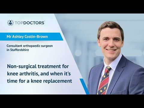 Non-surgical treatment for knee arthritis, and when it's time for replacement - Online interview