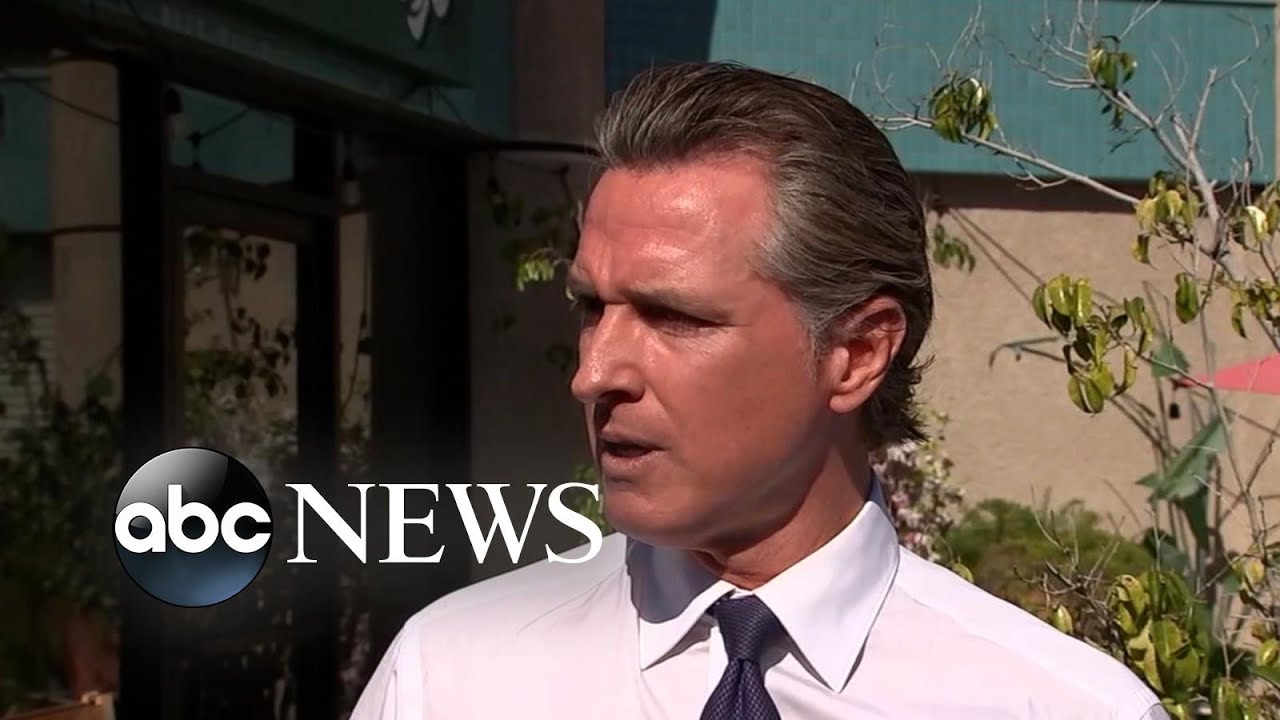 California Governor Newsom calls for stricter gun laws