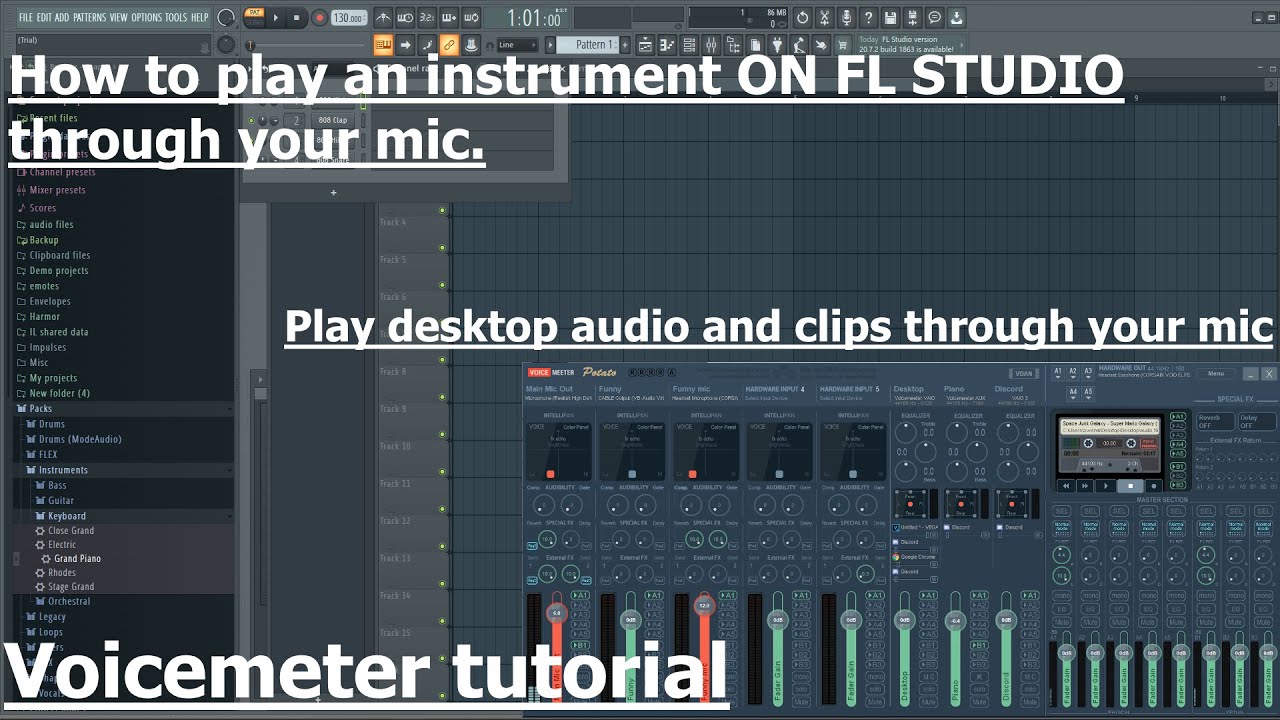 How To Play An Instrument Through Your Mic On Discord. (Updated)