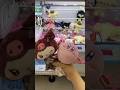 1000円以内にぬいぐるみ何個取れるか挑戦したら… #クレーンゲーム #ufoキャッチャー #ぬいぐるみ #サンリオ