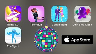 Flying Cut, Prom Run, Couple Run, Join Blob Clash, The Big Hit, iOS : iPhone / iPad Free Games screenshot 5