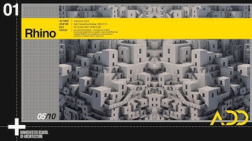 ADD Workshop 01 - Introduction to Rhino