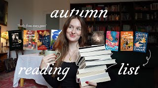 all the books I want to read this autumn 🍂 (fall tbr: classics, fantasy, literary fiction + romance)