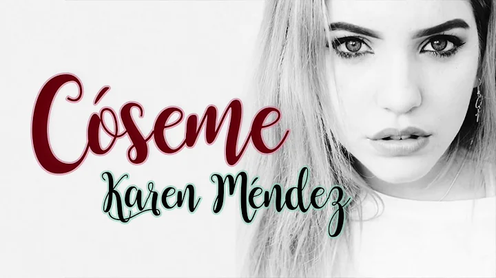 Karen Mndez - Cseme - Letra (Beret Cover)