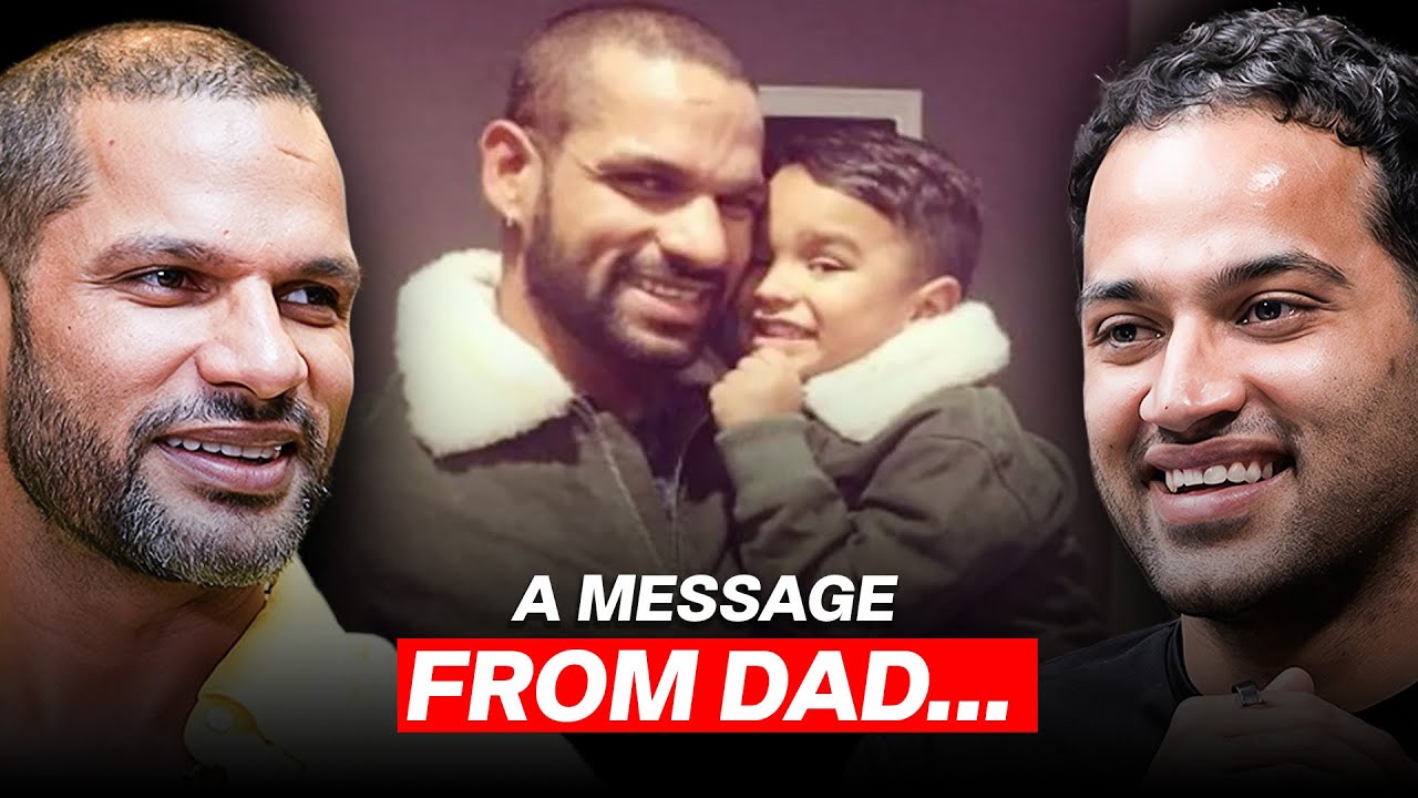 If My Son Is Watching This, Remember This... | Shikhar Dhawan | Raj Shamani Clips