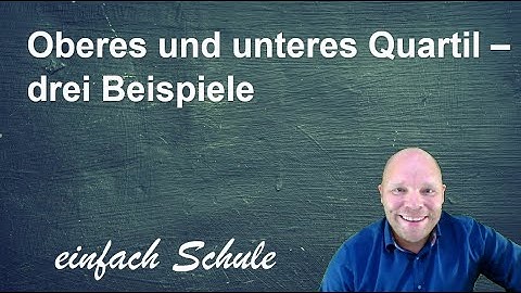 Upper and lower quartile | three examples, simply explained | Statistics, data