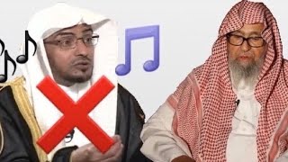 الشيخ صالح الفوزان يرد على فتوى المغامسي في الموسيقى 