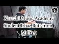Bach  prelude in c by irbaz butt karachi music academy