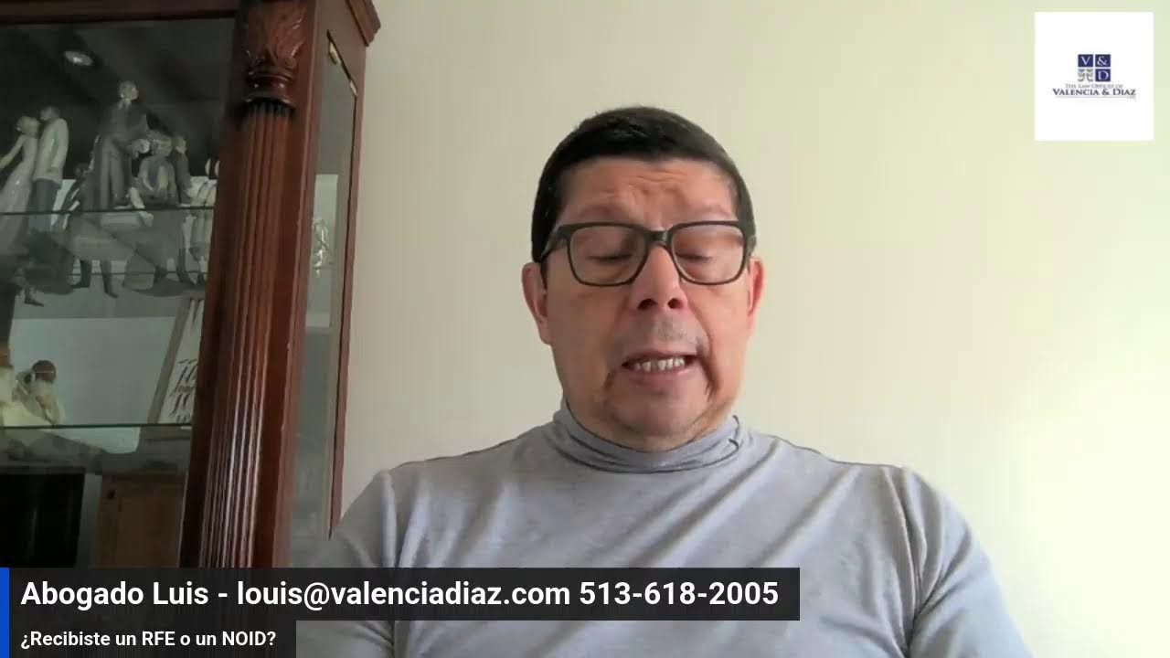 Вы получили запрос на дополнительную информацию (RFE) или уведомление об отказе (NOID)?