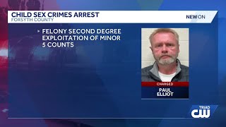 Clemmons man arrested for sexual exploitation of a minor, according to the Invictus Task Force
