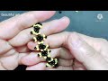 اسوره الزهره الطائره how to make necklace from beads@اساور خرز  beautiful art