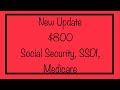 New Update - $800 One-Time Payment for Social Security, SSDI & Medicare Beneficiaries