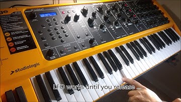 Studiologic Sledge 2 synth - Corrupt Memory Locations