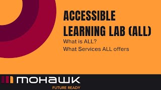 Accessible Learning Lab Services