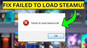 How To Fix Failed To Load SteamUI.dll on Steam(EASY)