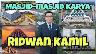 MasyaAllah,,,inilah Masjid-masjid karya Ridwan Kamil