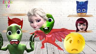 PJ Masks Funny Alien Dance Wrong Masks Dame Tu Cosita Dance Impara i colori