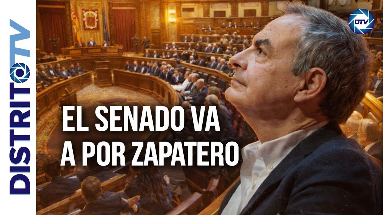 🔴CUENTA ATRÁS PARA ZAPATERO: EL SENADO ABRE LA CAZA FINAL”🔴