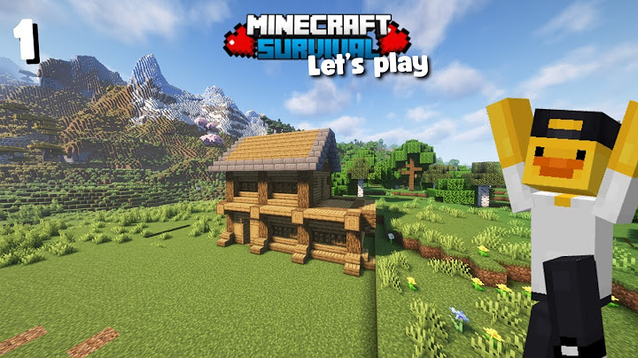 A Perfet Start In Minecraft Survival Series Episode 1