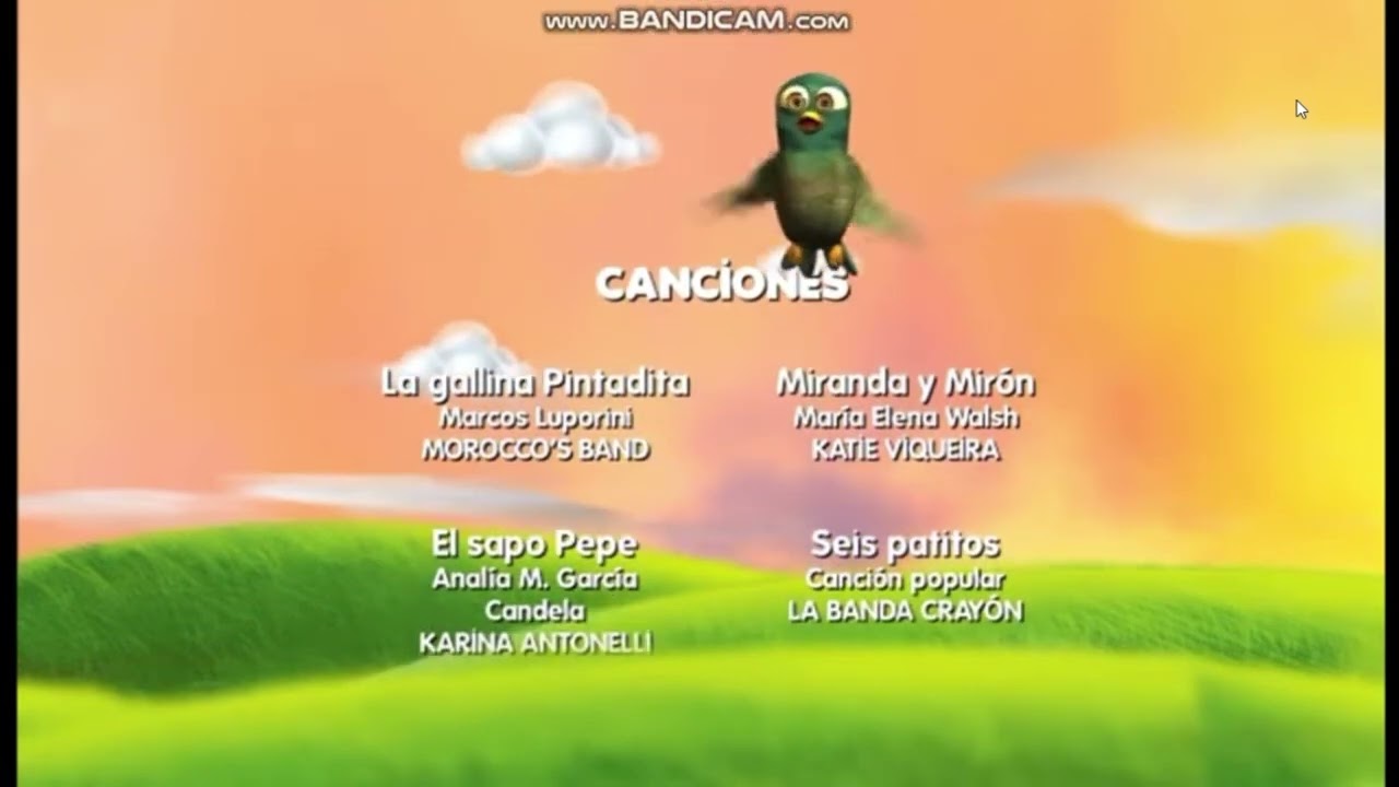 Canciones de la Granja 2 Creditos