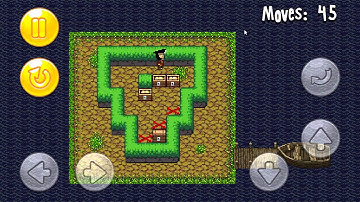Sokoban of pirate walkthrough - Level 19