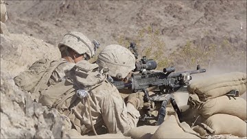 Marines Conduct a Supported Company Attack at Range 400