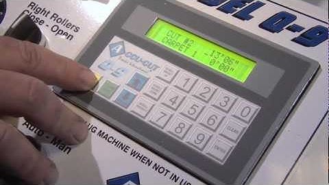 Accu-Cut Q-9 Training Video