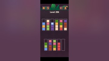 Complete Block King Sort Puzzle Level 201 to 210